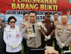 Kapolda Kalteng Ajak Masyarakat Cegah Peredaran Narkoba di Bumi Tambun Bungai