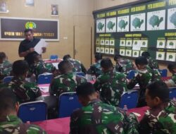 Sintelrem 101/Antasari Gelar Litpers Triwulan II TA. 2024 Di Kodim 1002/HST