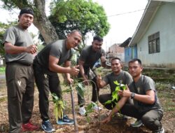 Dandim 1002/HST : Mari Tanam Pohon Untuk Anak Cucu Kita