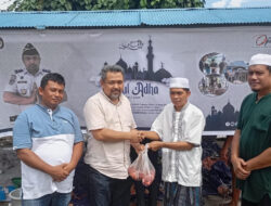 KSOP Kelas IV Pulang Pisau Salurkan 4 Ekor Hewan Kurban Bagi TKBM 