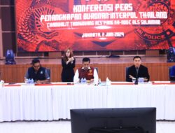 Polri Ringkus Buronan Thailand Paling Dicari