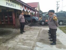 Siap Hadapi Karhutla, Polsek Banama Tingang Gelar Apel Siaga dan Cek Alat Damkarhutla