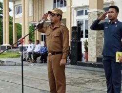 PJ Bupati Bangkep pimpin Upacara peringati Hari Lahir Pancasila ke 79.