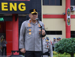 Pimpin Apel Pagi, Kapolda Kalteng Tegaskan Pentingnya Berpikir Cepat dan Bertindak Tepat Dalam Pelaksanaan Tugas