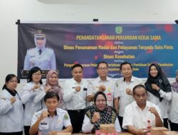 Dinas Kesehatan Pulang Pisau Dan DPMPTSP Tandatangani Perjanjian Kerja Sama