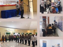 Polres Bangkep Sosialisasi Budaya Anti Pungli Serta Gratifikasi Pelayanan Publik.