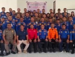Basarnas Banggai Berikan Materi Pelatihan Tentang Praktek Pertolongan Dan SCBA.