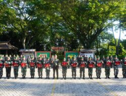 24 Prajurit TNI Kodim 1002/HST Dianugerahi Penghargaan Satya Lencana