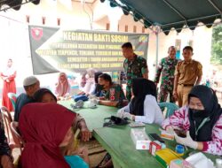 Kodim HST Bagikan 100 Paket Sembako Dalam Baksos Wilayah 3T