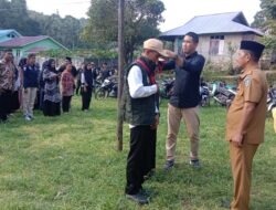 PPK Liang gelar pelantikan Pantarli se kecamatan Liang sekaligus gelar Bimtek