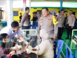 Mantab! Polres Banggai gelar Khitanan Massal Peringati HUT Bhayangkara ke- 78