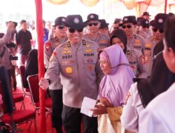 SSDM Polri Gelar Bakti Sosial  Sambut Hari Bhayangkara ke-78.
