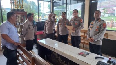 Turun Langsung! Tim Penilaian Lomba Kebersihan Polres Banggai Kunjungi Polsek Batui dan Toili