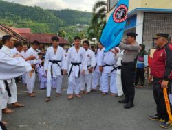 Osh! Dalam Rangka Persiapan Ujian Kenaikan Tingkat Inkarnas Luwuk gelar Long March