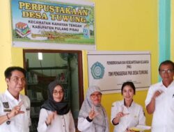 Budayakan Minat Baca , DPK Pulang Pisau Maksimalkan Pembinaan Perpustakaan Desa.