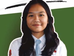 Harumkan Nama SMA 3 Luwuk Angela Brigita Rosari Lengkong pembawa  Bendera Pusaka di IKN. 