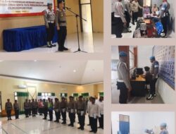 Wakapolres Lakukan Sosialisasi, Penindakan Pelanggaran Pungli dan Gratifikasi di Polres Bangkep.