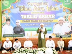 Meriahkan Tahun Baru Islam 1446 H Pengurus Cabang NU Bersama Pemkab Pulang Pisau Gelar Tablig Akbar.