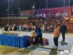 Penutupan Kejuaraan Antar Kampung Kemenpora RI Tingkat Kabupaten 2024 Turut Dihadiri Kasat Binmas Polres Banggai