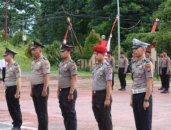 Kabar Gembira! Ada 22 Anggota Polres Bangkep Rayakan HUT Bayangkara dengan Kenaikan Pangkat