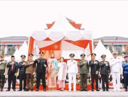Berlangsung Khidmat! Upacara HUT Bhayangkara ke- 78 Sempat Diguyur Hujan di Morowali Utara, Bupati Deli Sampaikan Hal Ini