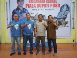 Kejuaraan Karate Piala Bupati Poso Resmi digelar