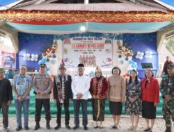 Wakil Bupati Morut Hadiri Peringatan HUT Ke – 106 Tahun Desa Peleru 