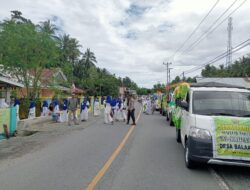 Polsek Nuhon Pengamanan Pawai Tarhib Sambut 1 Muharram 1446 H