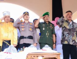 Wakapolres Hadiri Upacara HUT ke 64 Kabupaten Banggai di Halimun