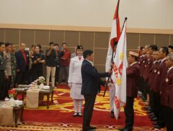 Dandim 1016/Plk Hadiri Pelantikan Ketua KONI Kota Palangka Raya 