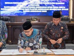 Pemkab  Banggai Bersama DPRD Banggai Sepakati KUA PPAS Tahun Anggaran 2025