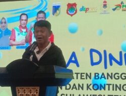 Kabagren Polres Banggai Hadiri Gala Diner Sambut POPDA Sulteng