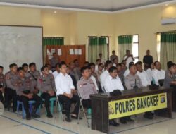 Kapolres Bangkep Berikan Arahan Mutasi Internal, Diprioritas Reserse Kriminal