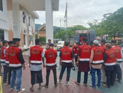 Jalani Persidangan, 18 Tahanan Dikawal Ketat Polres Banggai