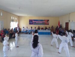 Kapolsek Nuhon Hadiri Ujian Kenaikan Sabuk Inkanas