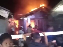 Si Jago Merah lalap rumah Kusnadi, di Desa Patukuki Peling Tengah Bangkep