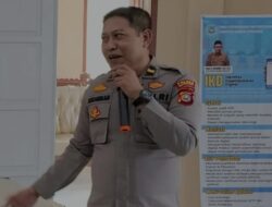 Kapolsek Liang, Juru Bicara Sosialisasi Pendidikan Politik Kesbangpol Bangkep