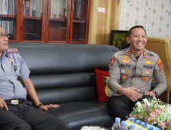 Pererat Sinergitas, Kapolres Banggai Terima Kunjungan Silaturahmi Kalapas Kelas IIB Luwuk