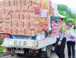 Hari Ke-9, Kasat Lantas Polres Banggai Pimpin Langsung Operasi Patuh Tinombala 2024