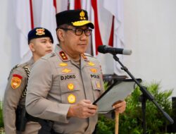Sertijab Dipimpin Kapolda, Brigjen Rakhmad Setyadi Resmi Jabat Wakapolda Kalteng dan Kombes Leo Surya Jabat Karo SDM