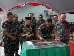 Pangdam XII/ Tanjungpura Resmikan Masjid Baitul Izzah di Mayonif 631 Antang.