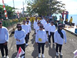 HUT Kemerdekaan RI, PPK-PPS Lamala Sosialisasikan Pilkada Serentak 2024