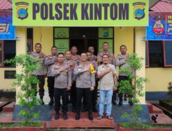 Kunjungan Kerja Kapolres Banggai, Sambangi Polsek Kintom
