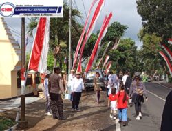 Ratusan Warga Desa Kembiritan Berebut Hadiah Tujuhbelasan HUT RI ke-79