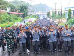 Sofyan Kaepa, Pimpin Apel Akbar Satlinmas Se-Kabupaten Banggai Laut