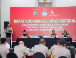 Sukseskan Pengamanan Pilkada 2024, Kapolres Banggai Pimpin Rakor Lintas Sektoral