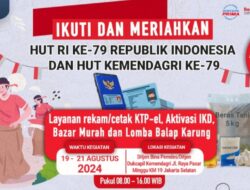 Peringati HUT ke-79 RI dan Kemendagri, Ditjen Dukcapil Buka Layanan Rekam Cetak KTP-el dan Aktivasi IKD