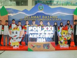 Kapolresta Deli Serdang Sambut Kontingen PON XXI Aceh-Sumut 2024 di Bandara Internasional Kualanamu