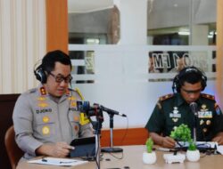Pewarta Berita Spesial di RRI Bersama Danrem, Kapolda Kalteng Ajak Masyarakat Wujudkan Pilkada Aman dan Nyaman