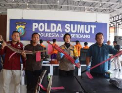 Para Pelaku Tawuran di Tanjung Morawa Diamankan Tim Opsnal Sat Reskrim Polresta Deliserdang, 1 Orang Meninggal Dunia